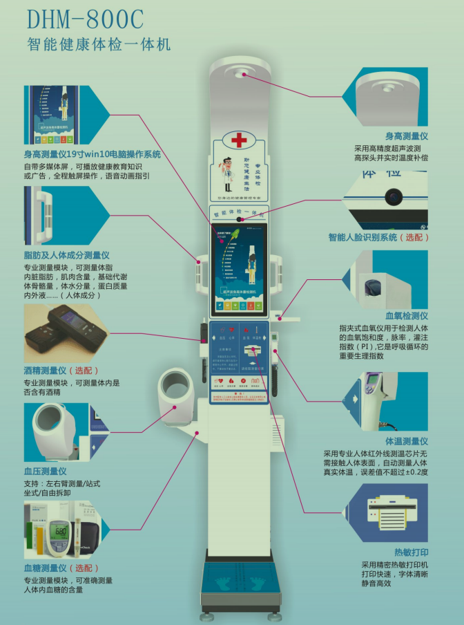 智能健康體檢一體機