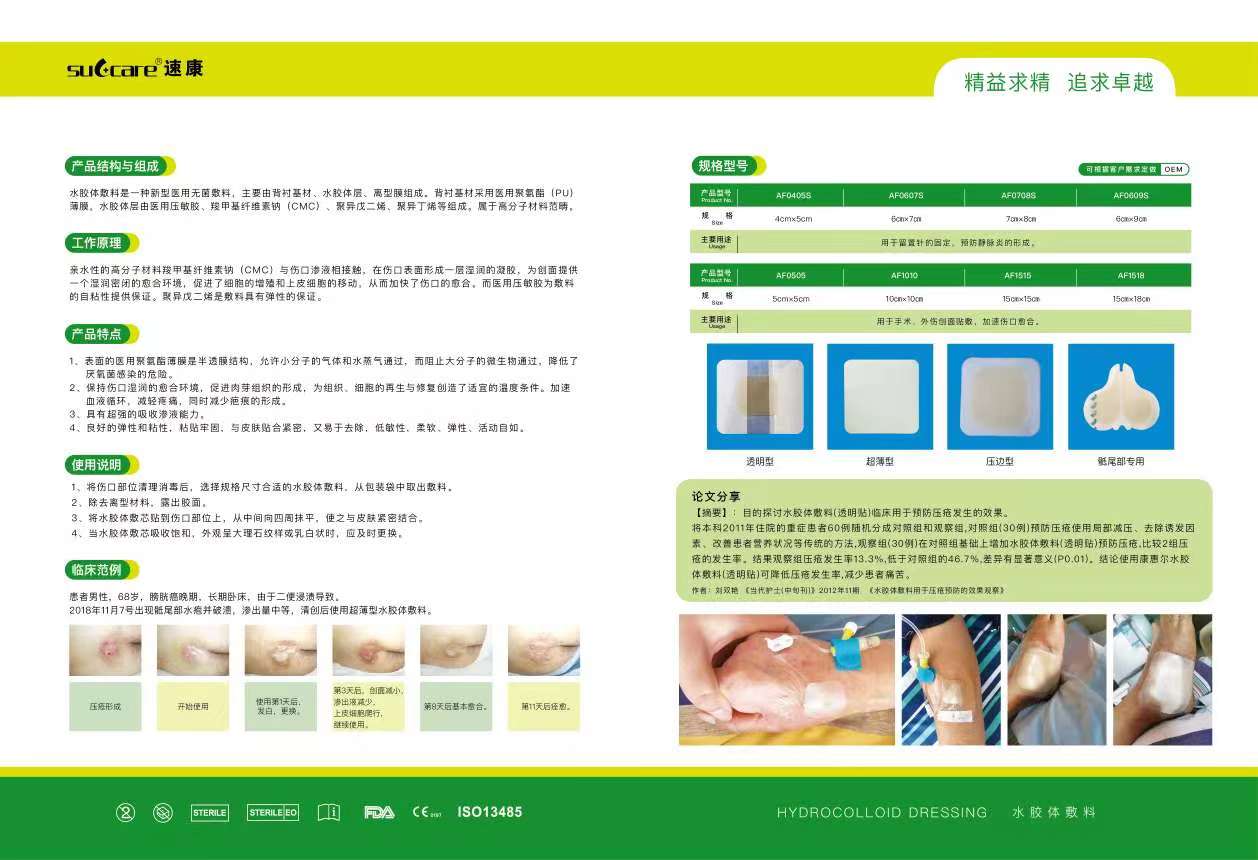 水膠體敷料