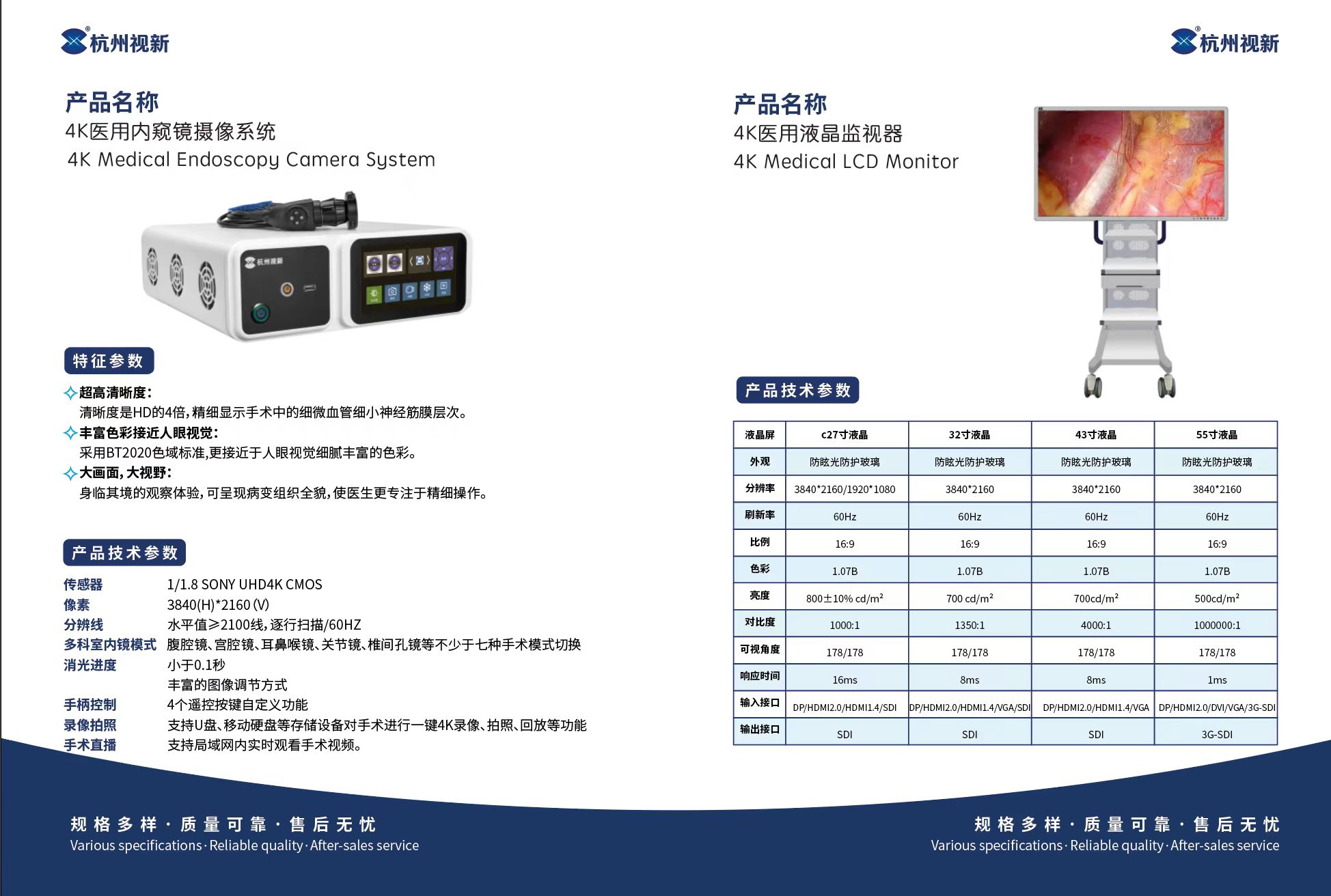 4K醫(yī)用內窺鏡攝像系統(tǒng)