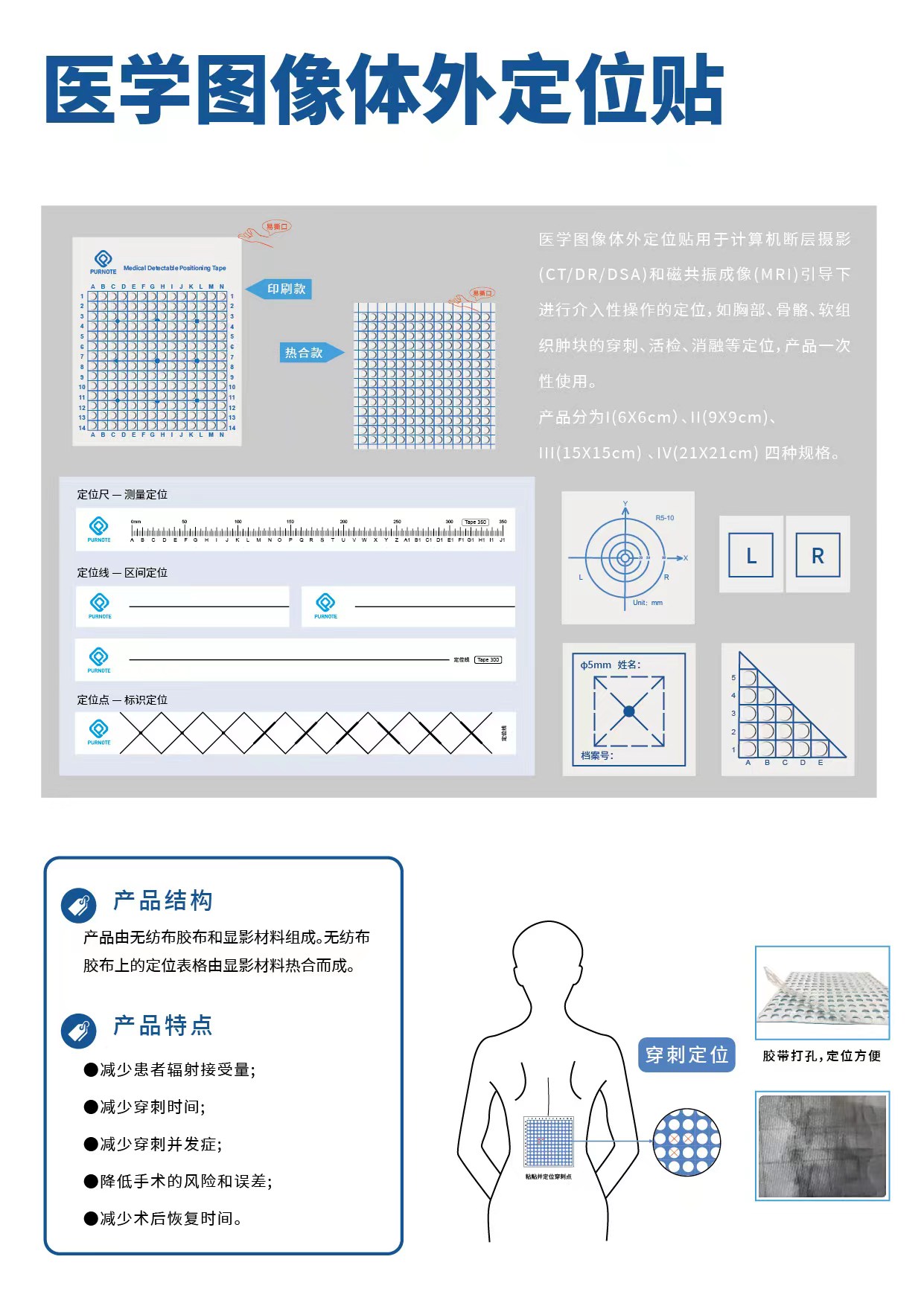 醫(yī)學(xué)圖像體外定位貼